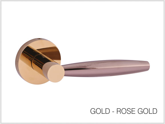 Coronet by Decor Brass Pull Rose